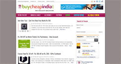 Desktop Screenshot of buycheapindia.com